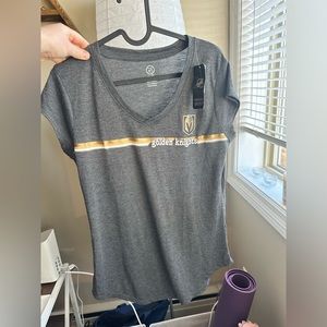 NWT- NHL Vegas Golden Knights Women’s V Neck T Shirt